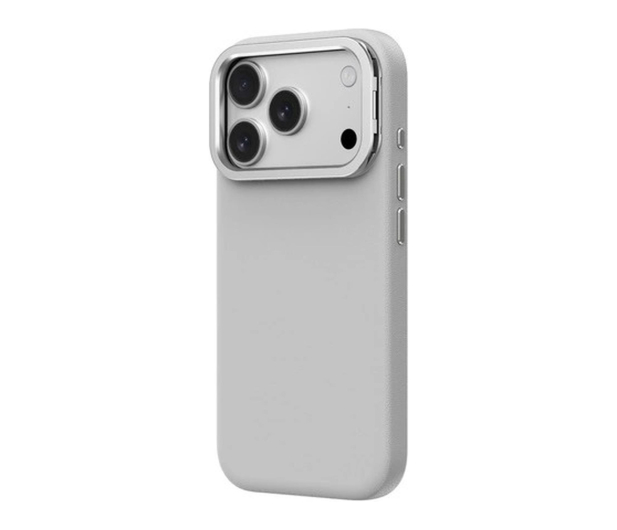 AmazingThing Glamour na iPhone 17 Pro Max z podstawką - szare - 1526905 - zdjęcie 4